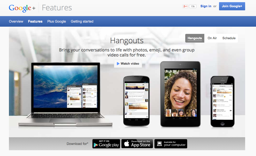 google-hangout-app
