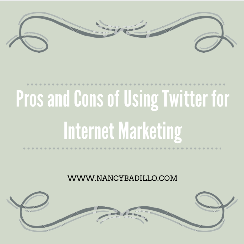 pros-and-cons-of-using-twitter-for-internet-marketing