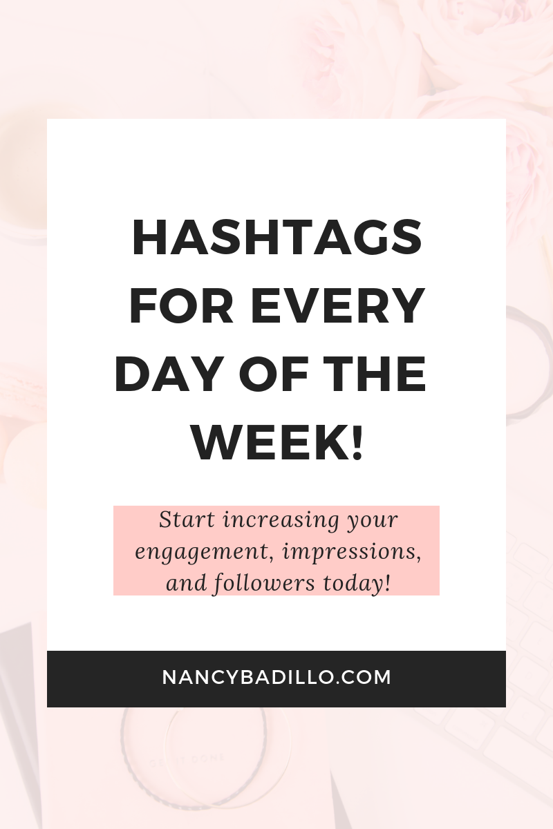 100-hashtags-for-every-day-of-the-week