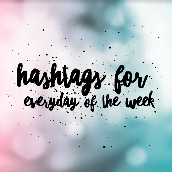 hashtags-for-every-day-of-the-week
