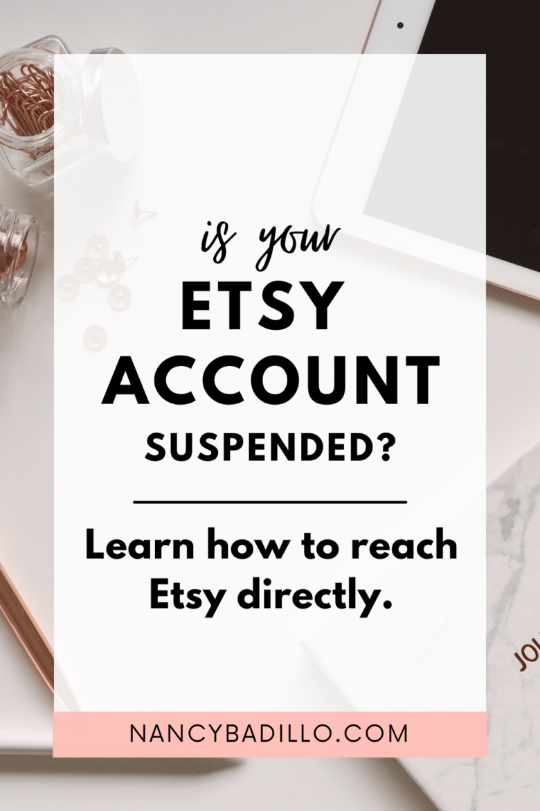 etsy account suspended