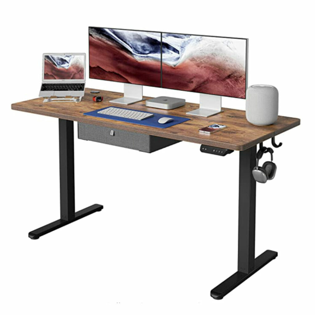 FEZIBO Standing Desk with Drawer